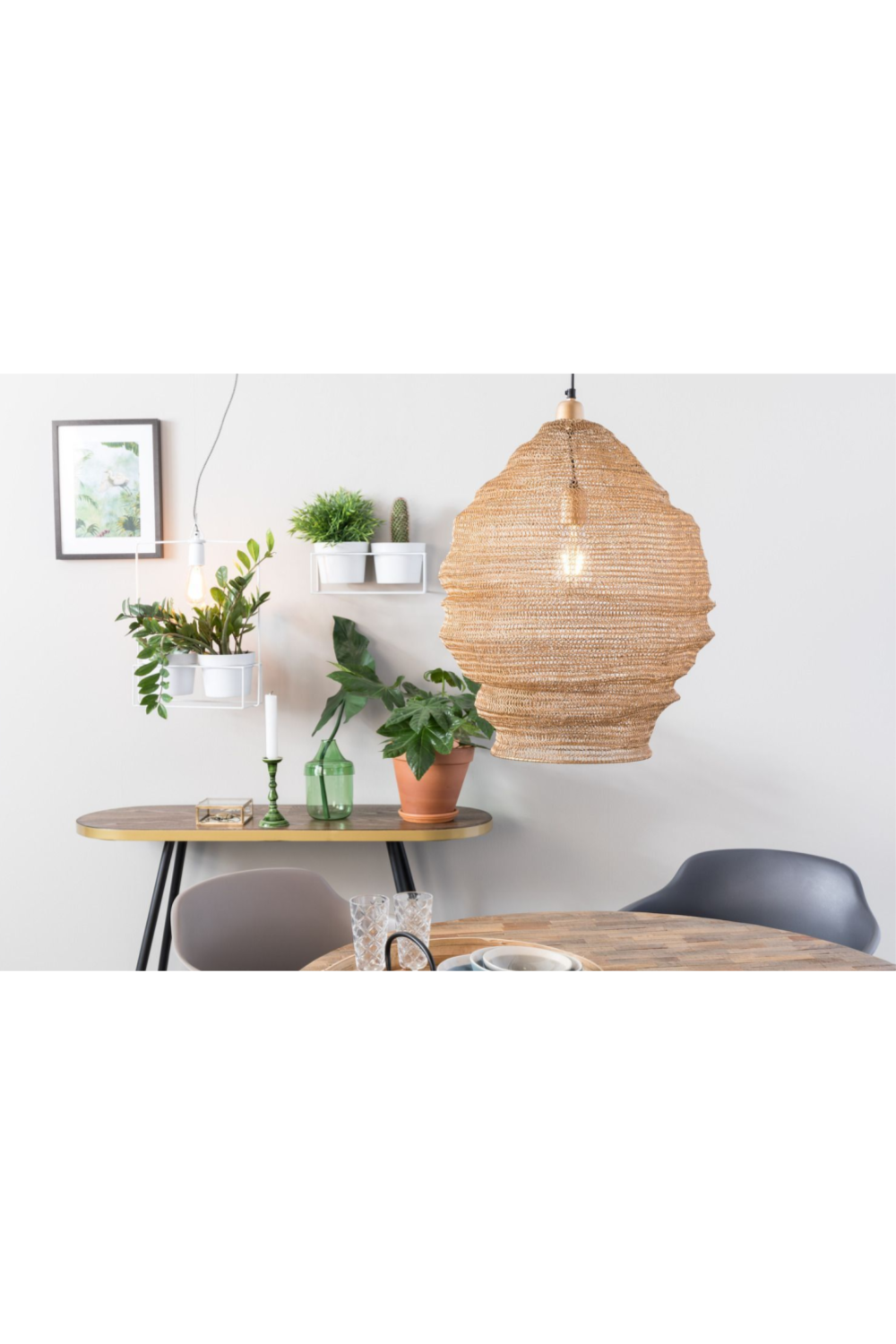 Brass Iron Mesh Pendant Lamp | DF Lena | Oroa.com