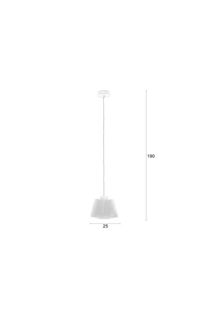 Cotton Thread Pendant Lamp | DF Yumi | OROA.com