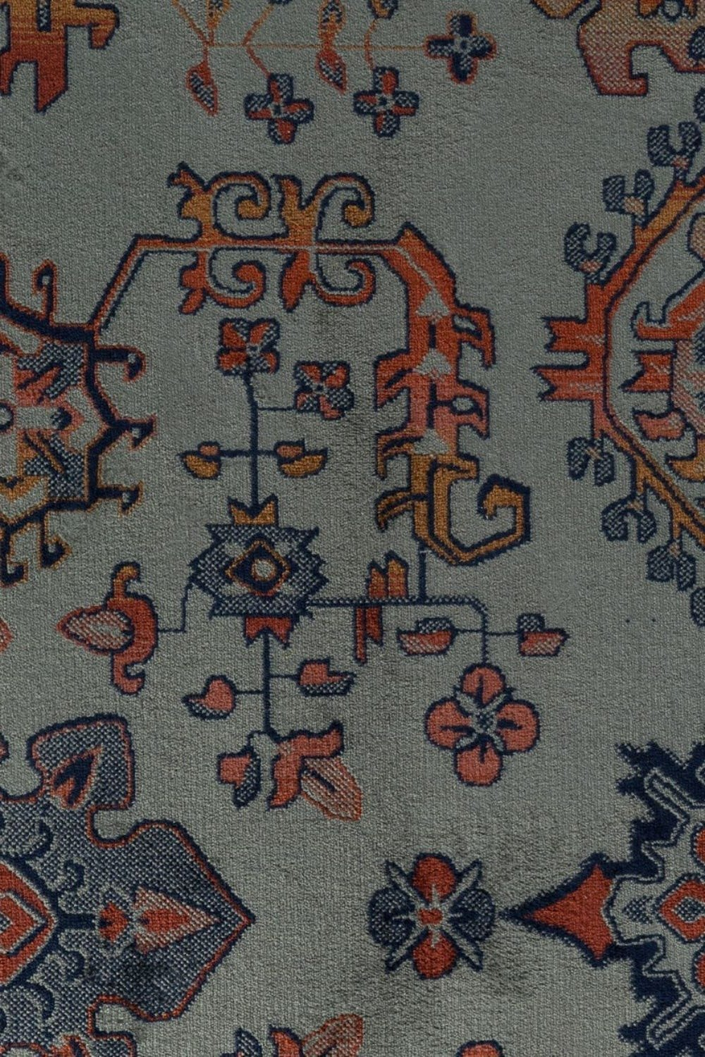 Persian Style Viscose Carpet 5' x 7'5" | DF Raz | Oroa.com