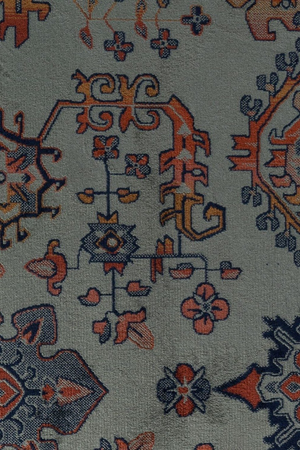 Persian Style Viscose Carpet 5' x 7'5" | DF Raz | Oroa.com