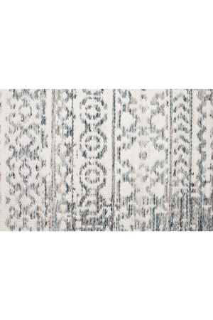 Handwoven Blue Carpet | DF Liv  | OROA.com