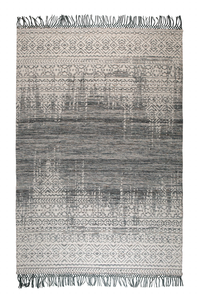 Handwoven Blue Carpet | DF Liv  | OROA.com