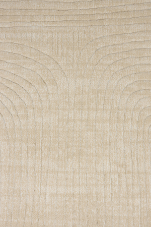 Beige Minimalist Carpet 5' x 7'5" | DF Lignes | OROA.com