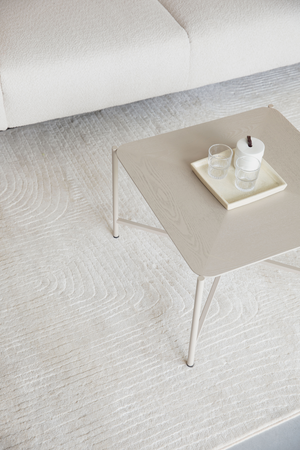 Beige Minimalist Carpet 5' x 7'5" | DF Lignes | OROA.com