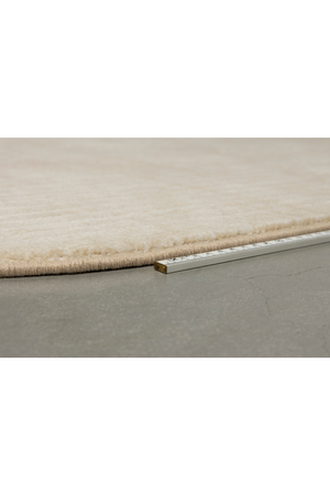 Beige Minimalist Carpet 5' x 7'5" | DF Lignes | OROA.com