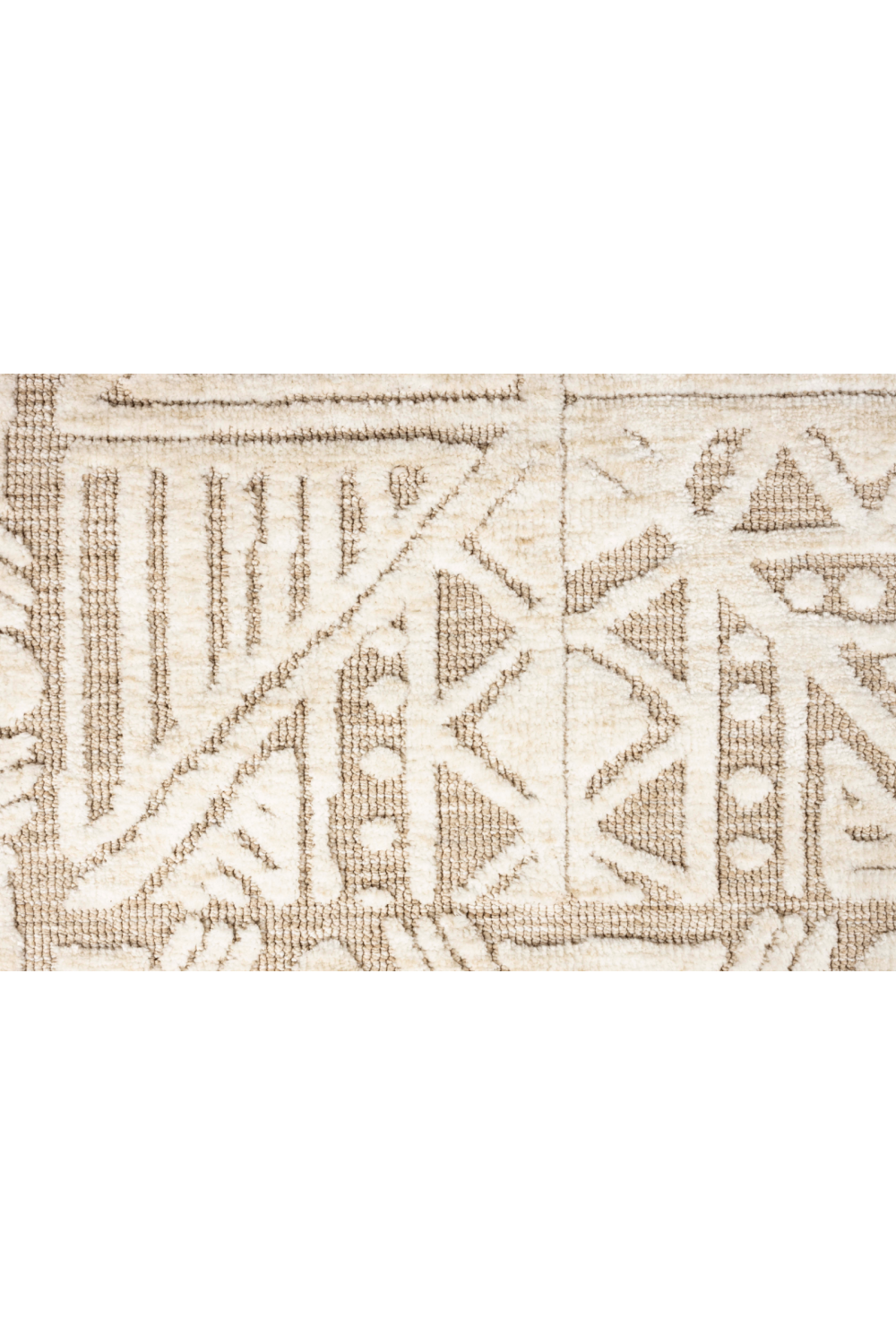 Patterned Beige Carpet 5' x 8' | DF Cuzco | OROA.com