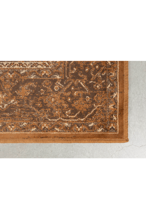 Classic Print Cotton Carpet 4'8" x 6'7" | DF Rayan | OROA.com