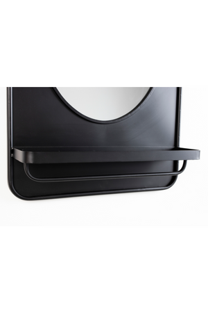 Metal Framed Mirror Shelf | DF Pascal | OROA.com
