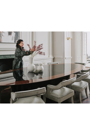 Upholstered Modern Dining Chair | Liang & Eimil Calvin | Oroa.com