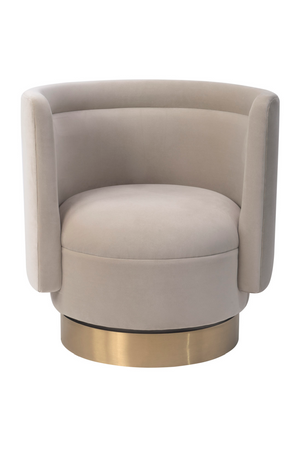 Minimalist Velvet Swivel Chair | Liang & Eimil Studio 21 | Oroa.com