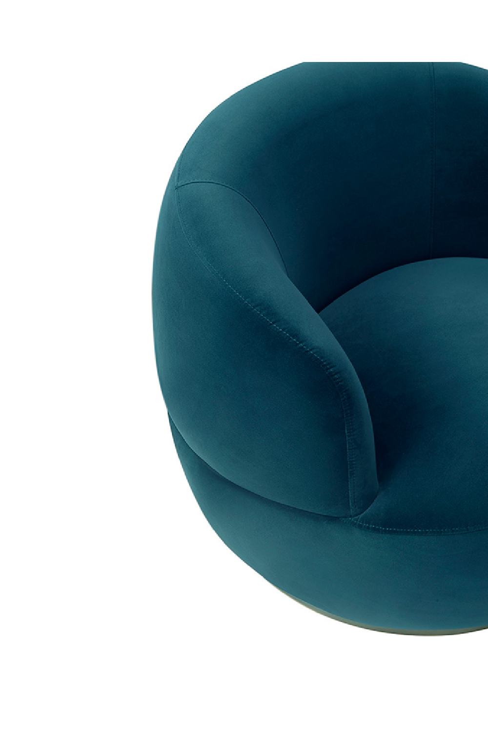 Circular Velvet Swivel Chair | Liang & Eimil Vitale | Oroa.com