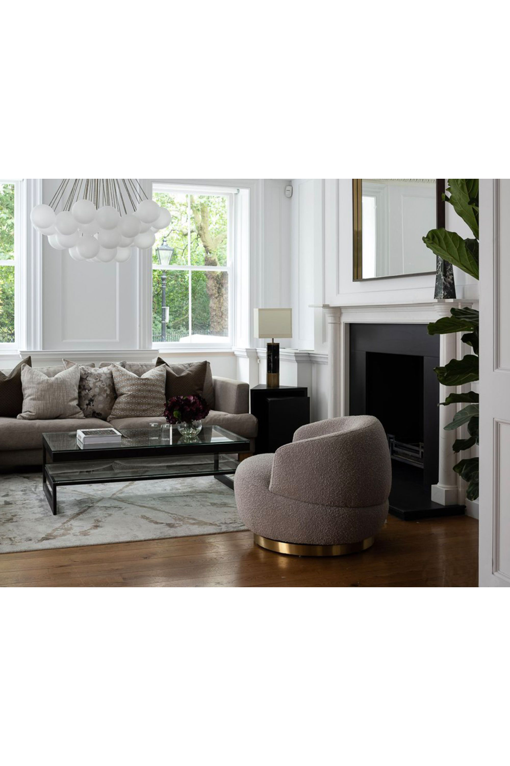 Round Swivel Chair | Liang & Eimil Vitale | Oroa.com