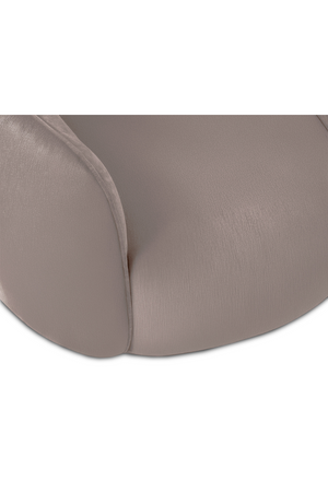 Round Chenille Occasional Chair | Liang & Eimil Polta | Oroa.com