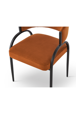 Curved Back Modern Dining Chair | Liang & Eimil Pavilion | oroatrade.com