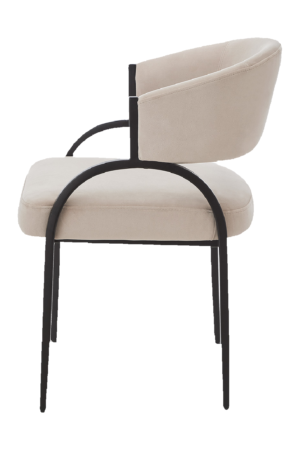 Curved Back Modern Dining Chair | Liang & Eimil Pavilion | oroatrade.com