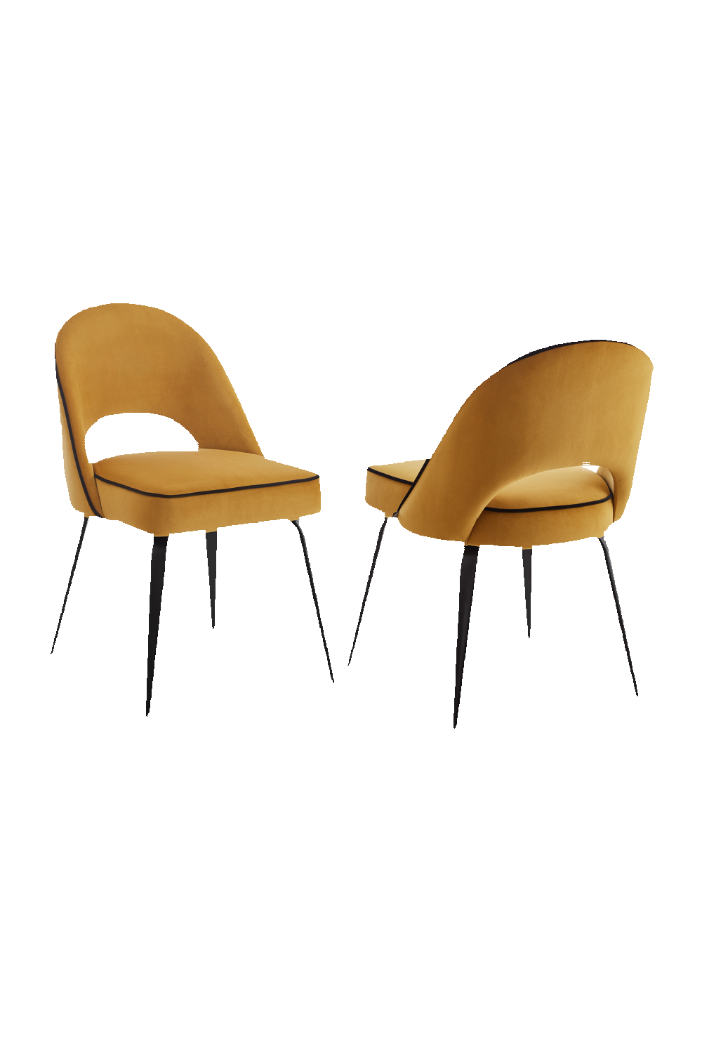 Cut-Out Dining Chair Set (2) | Liang & Eimil Yves | Oroa.com