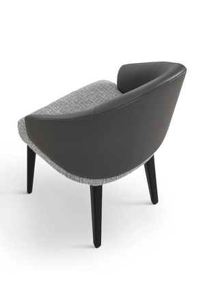 Gray Leather Dining Chair | Liang & Eimil Agadir | Oroa.com