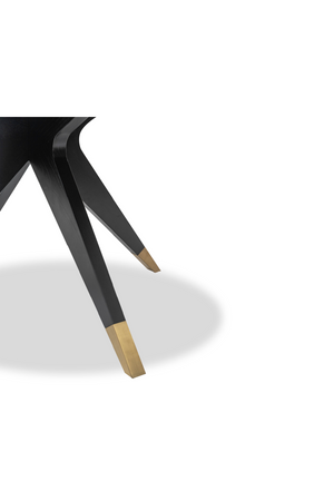 Black Round Oak Dining Table (M) | Liang & Eimil Anthology | Oroa.com