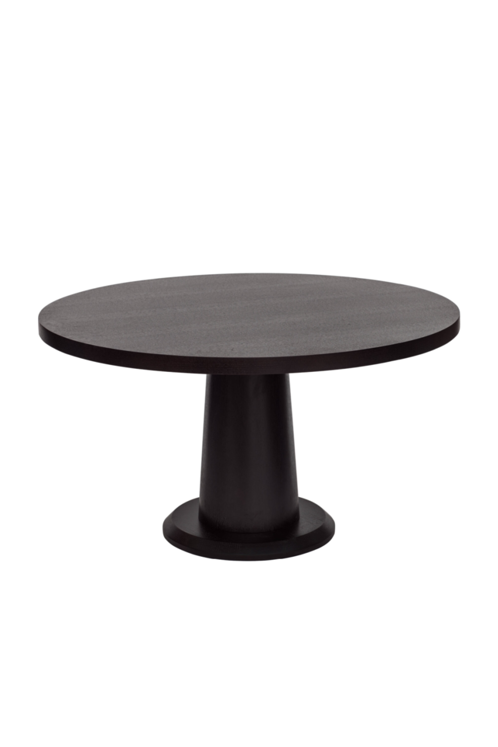 Black Oak Pedestal Dining Table | Liang & Eimil Ancora | Oroa.com