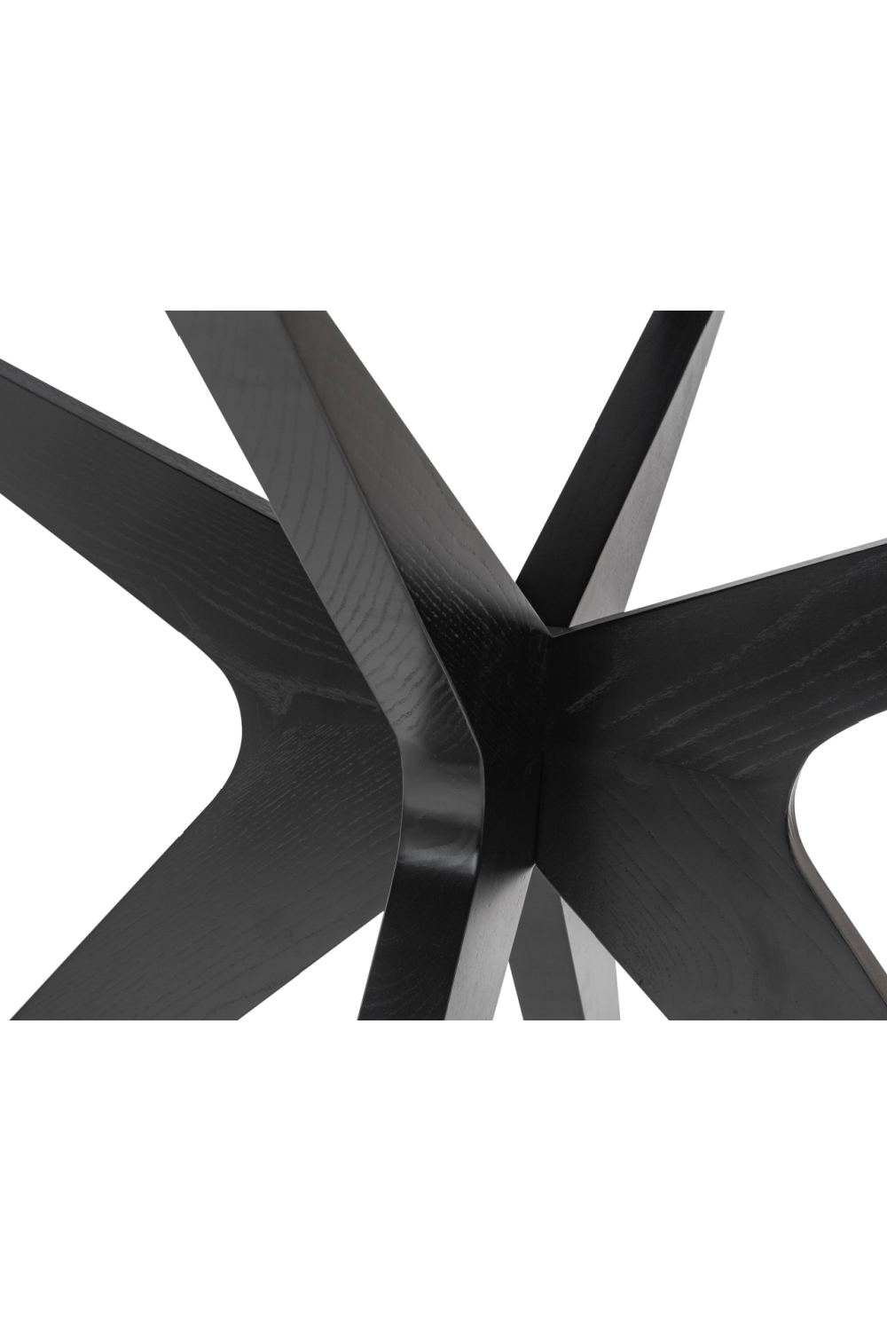 Black Round Oak Dining Table (M) | Liang & Eimil Anthology | Oroa.com