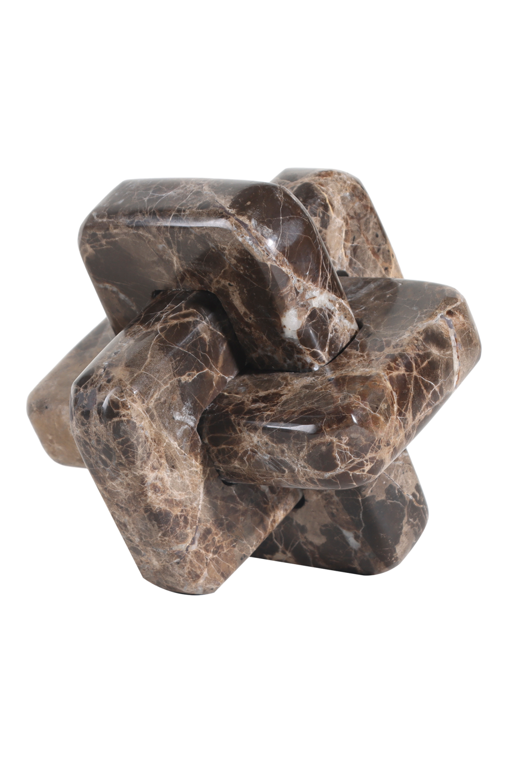 Brown Marble Abstract Sculpture Set (2) | Liang & Eimil Carlton | Oroa.com