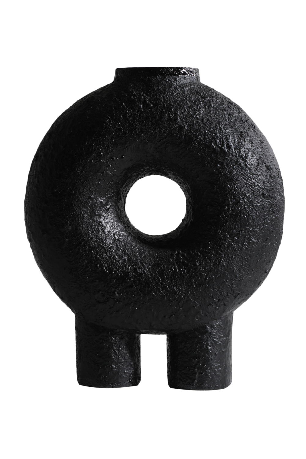 Black Circular Vase | Liang & Eimil Dane | Oroa.com