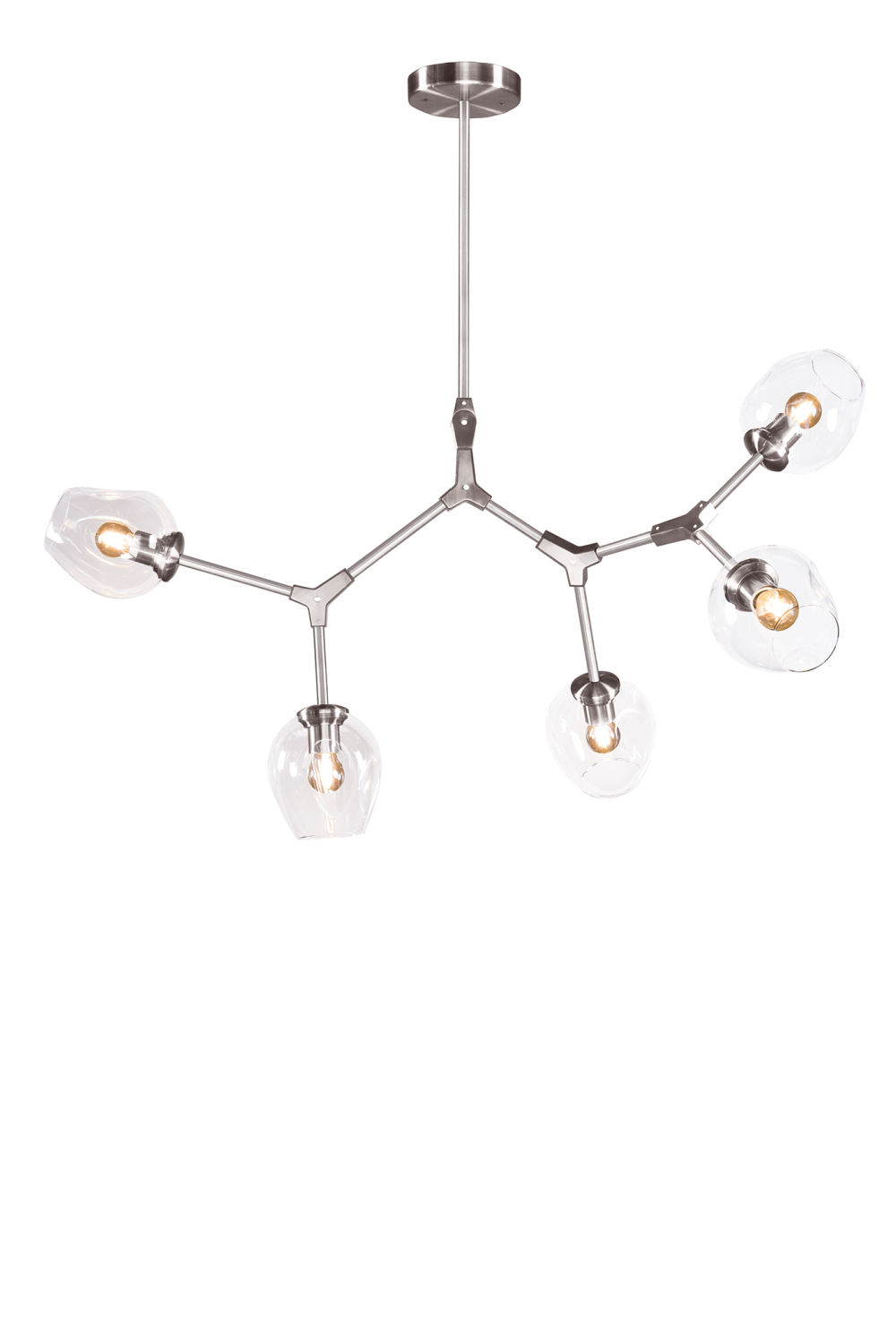 Hand Blown Glass Chandelier | Liang & Eimil Orbital | OROATRADETRADE.com