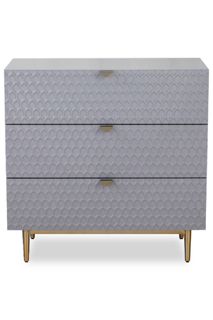 White 3-Drawer Chest | Liang & Eimil Bolero | Oroa.com