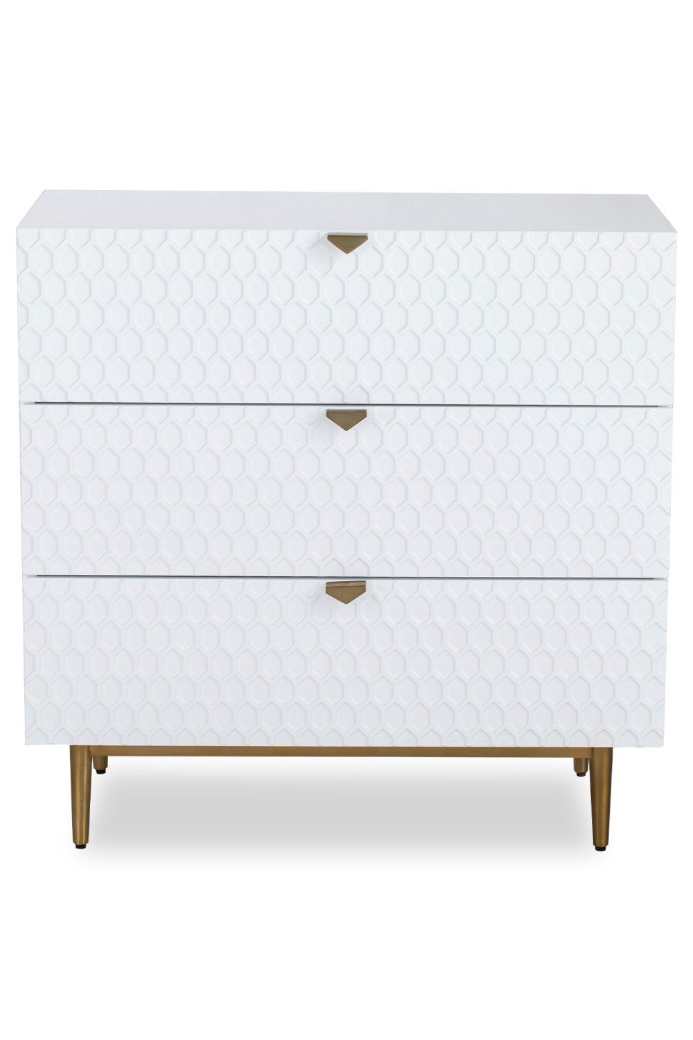 White 3-Drawer Chest | Liang & Eimil Bolero | Oroa.com