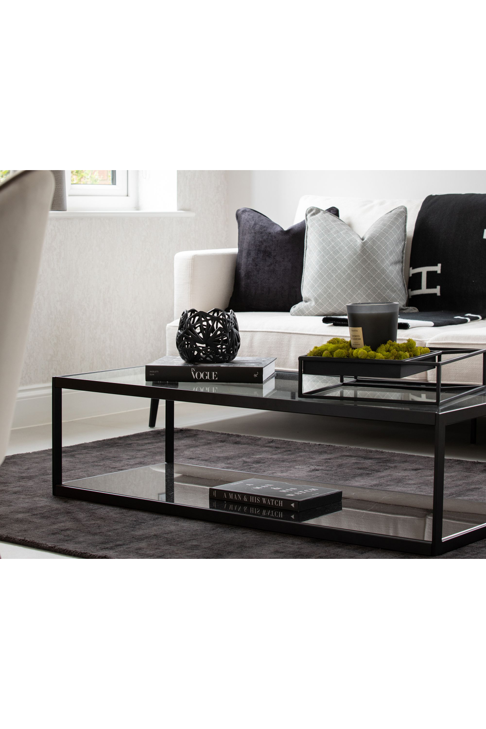 Rectangular Black Marble Coffee Table | Liang & Eimil Tamon | Oroa.com