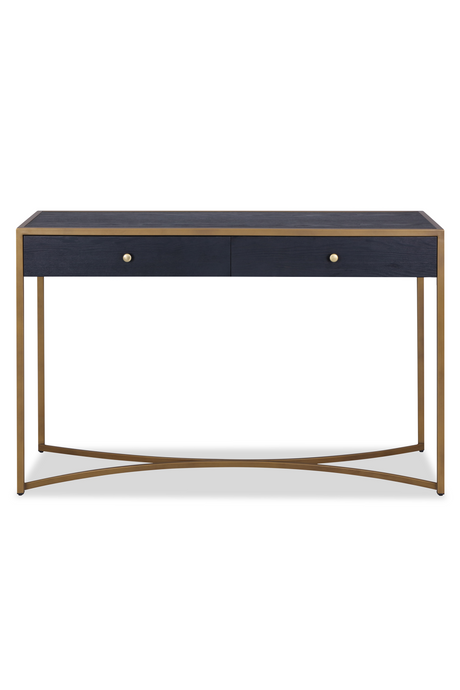 Brass Black Ash Dressing Table | Liang & Eimil Rivoli | Oroa.com