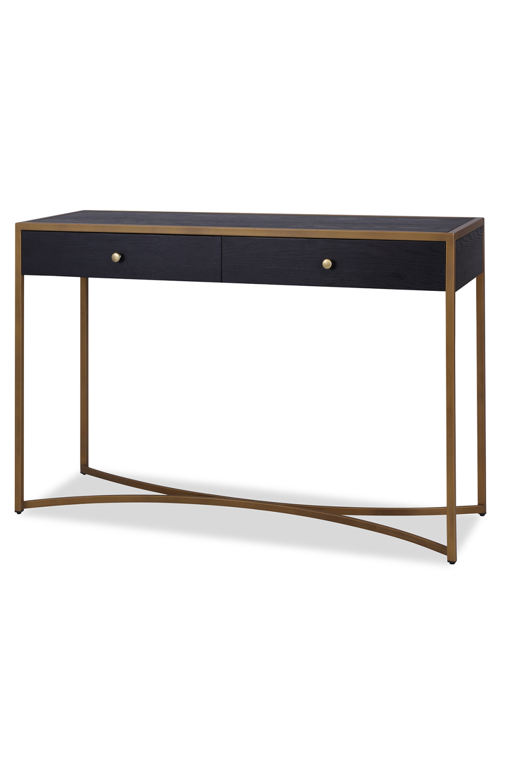 Brass Black Ash Dressing Table | Liang & Eimil Rivoli | Oroa.com