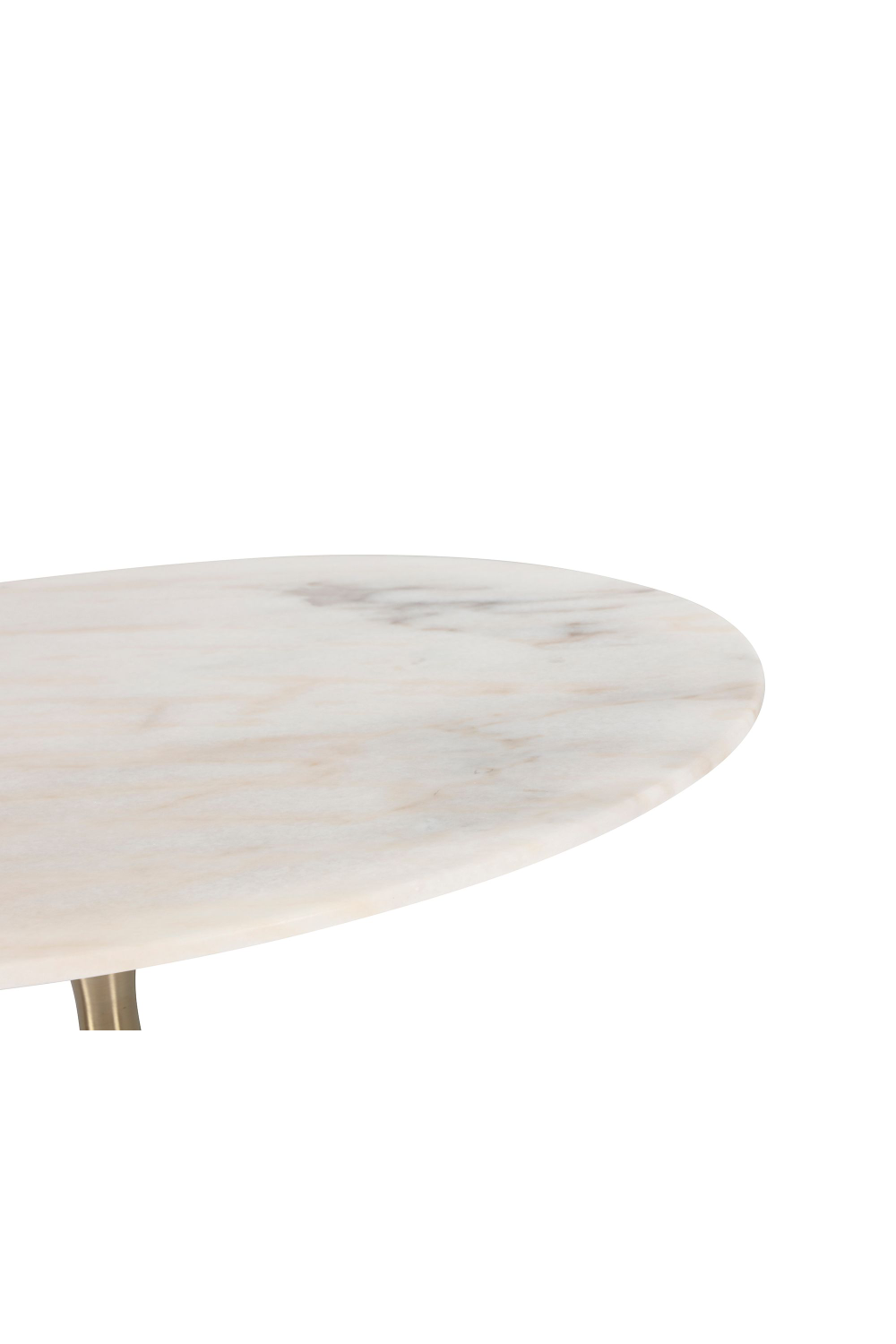 Brass Round Pedestal Dining Table | Liang & Eimil Telma | Oroa.com