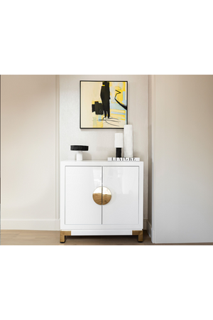 2-Door White Lacquer Sideboard | Liang & Eimil Otium | Oroa.com