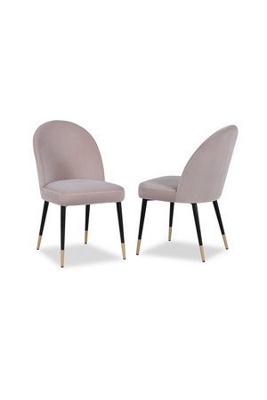 Curved Modern Dining Chair Set (2) | Liang & Eimil Alfa | Oroa.com