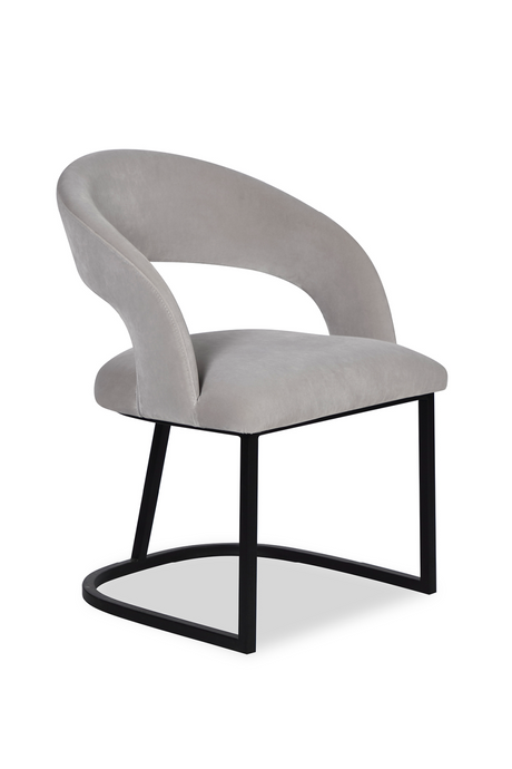 Velvet Upholstered Dining Chair | Liang & Eimil Alfie | Oroa.com