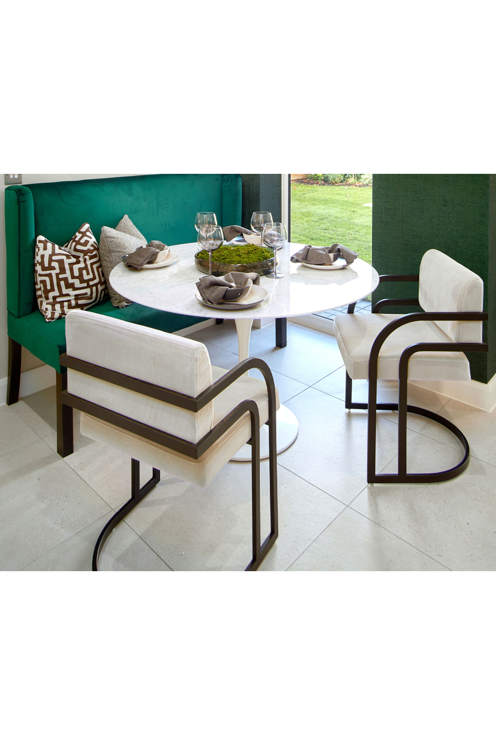 Steel Framed Dining Chair | Liang & Eimil Dylan | Oroa.com