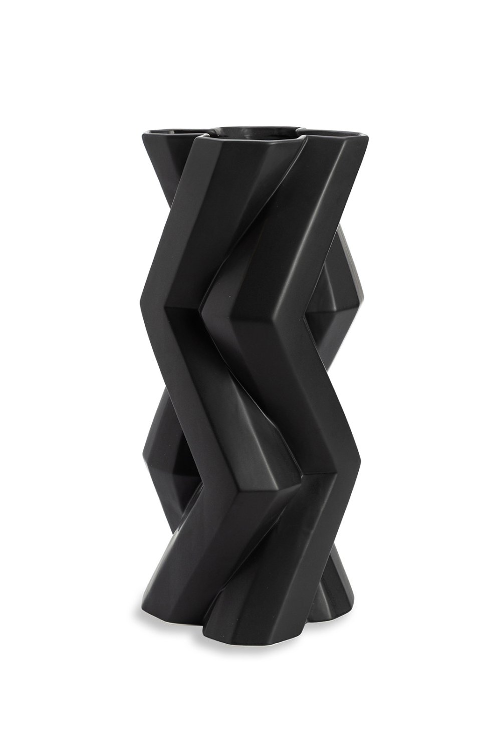 Geometrical White Ceramic Vase | Liang & Eimil Boccio | Oroa.com