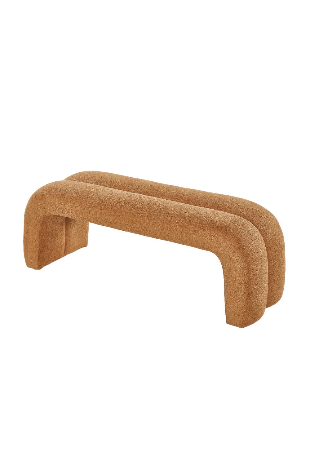 Upholstered Curved Bench | Liang & Eimil Piper | Oroa.com