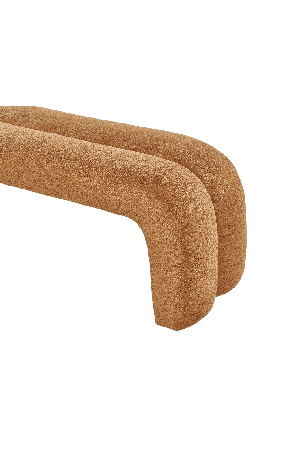 Upholstered Curved Bench | Liang & Eimil Piper | Oroa.com