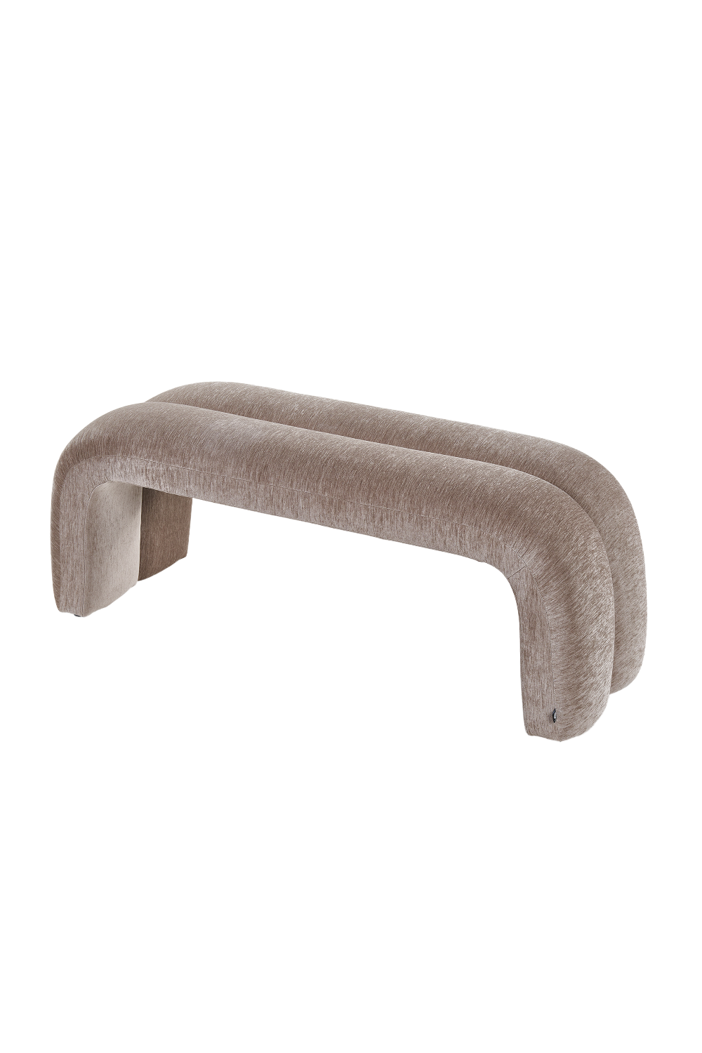 Upholstered Curved Bench | Liang & Eimil Piper | Oroa.com