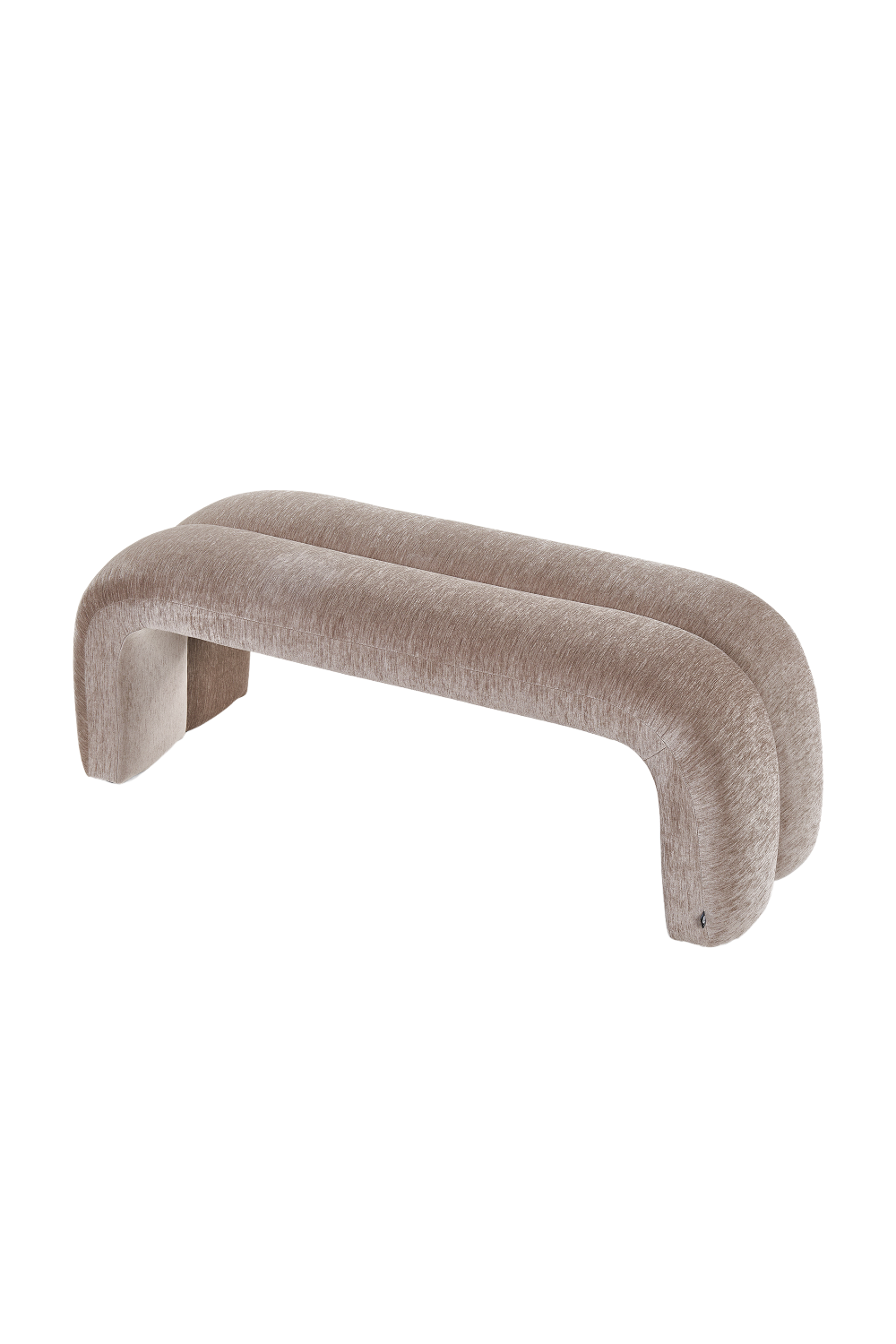 Upholstered Curved Bench | Liang & Eimil Piper | Oroa.com