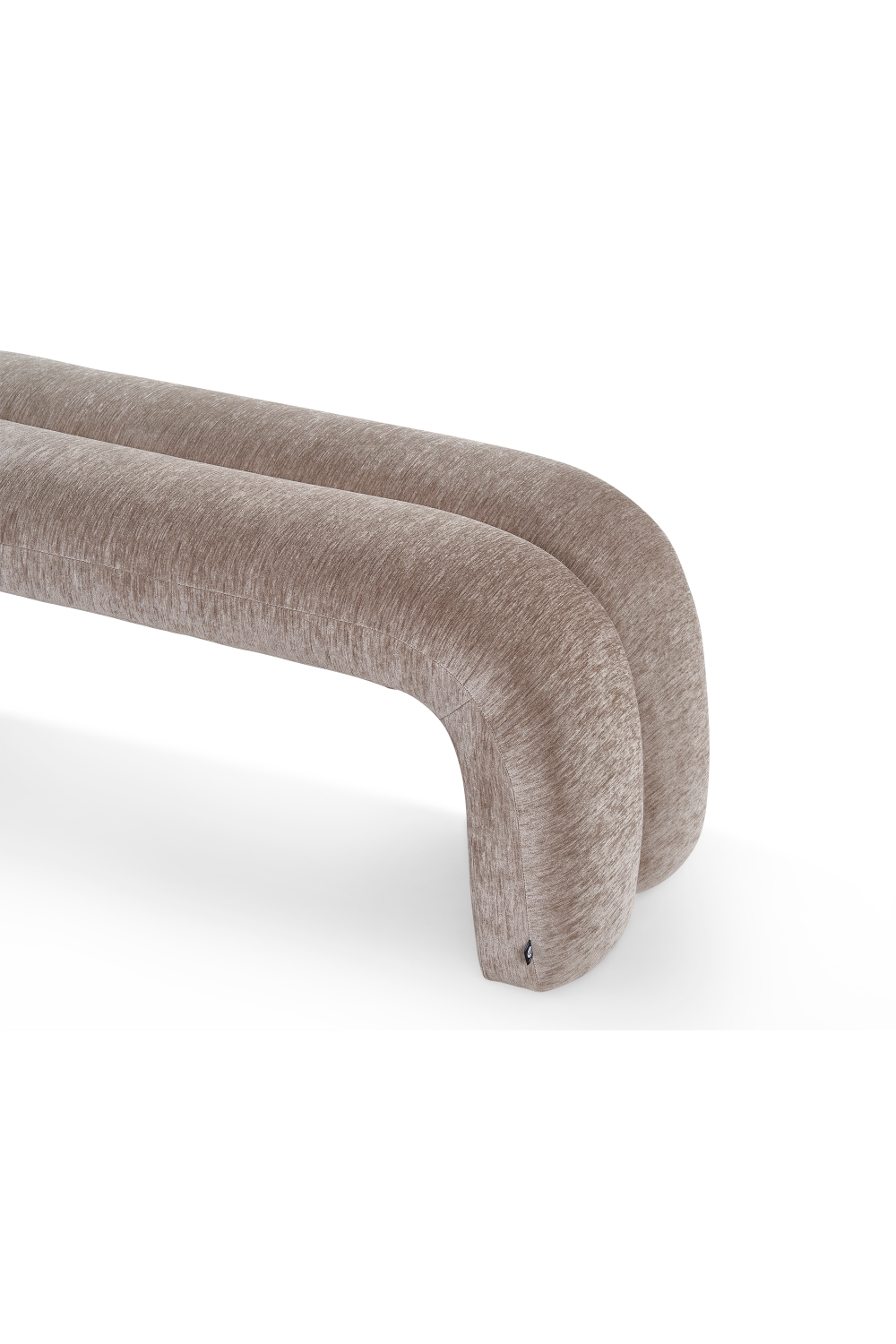 Upholstered Curved Bench | Liang & Eimil Piper | Oroa.com