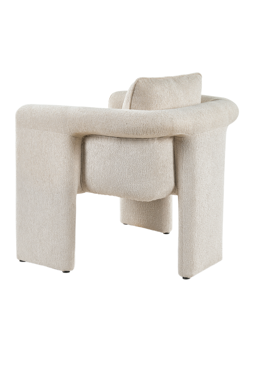 Cream Chenille Occasional Chair | Liang & Eimil Bloom | Oroa.com