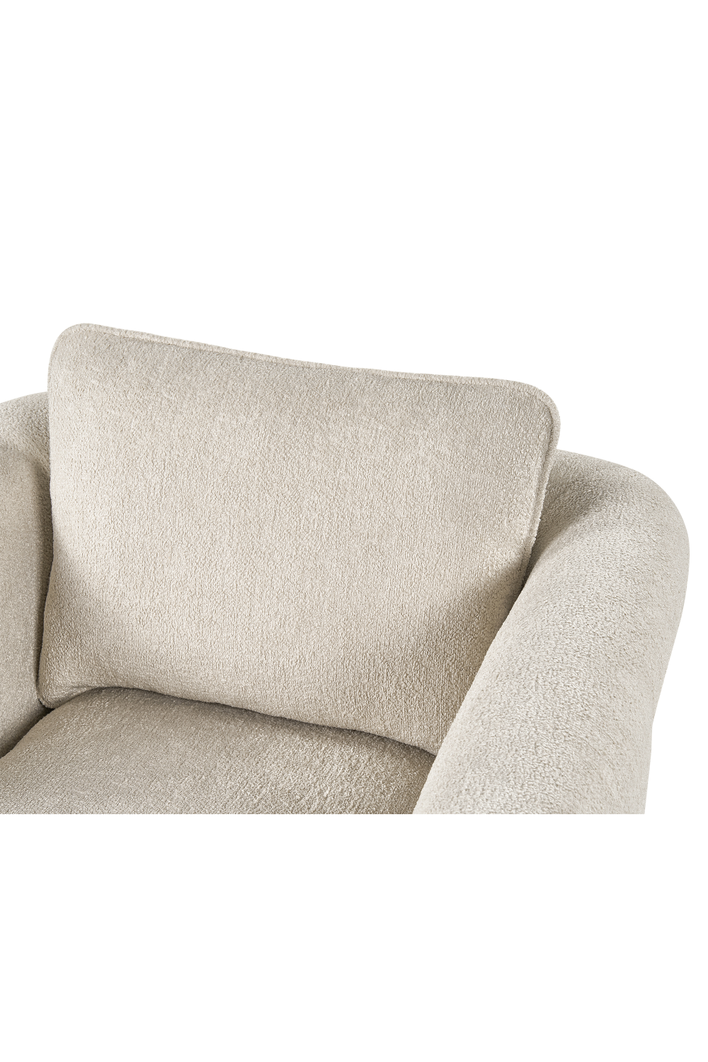 Cream Chenille Occasional Chair | Liang & Eimil Bloom | Oroa.com