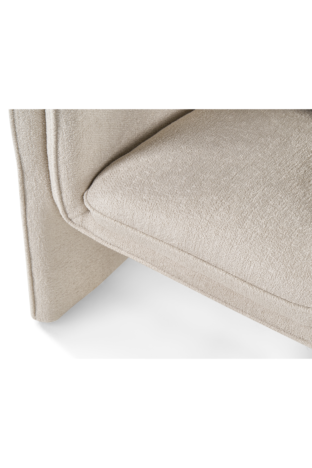 Cream Chenille Occasional Chair | Liang & Eimil Bloom | Oroa.com