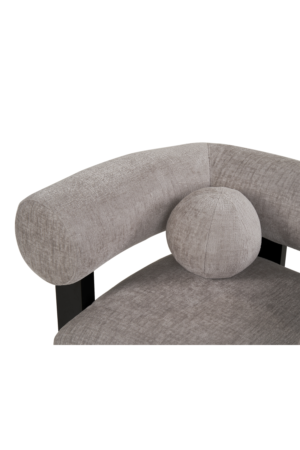 Gray Chenille Accent Arcmchair | Liang & Eimil Epic | Oroa.com