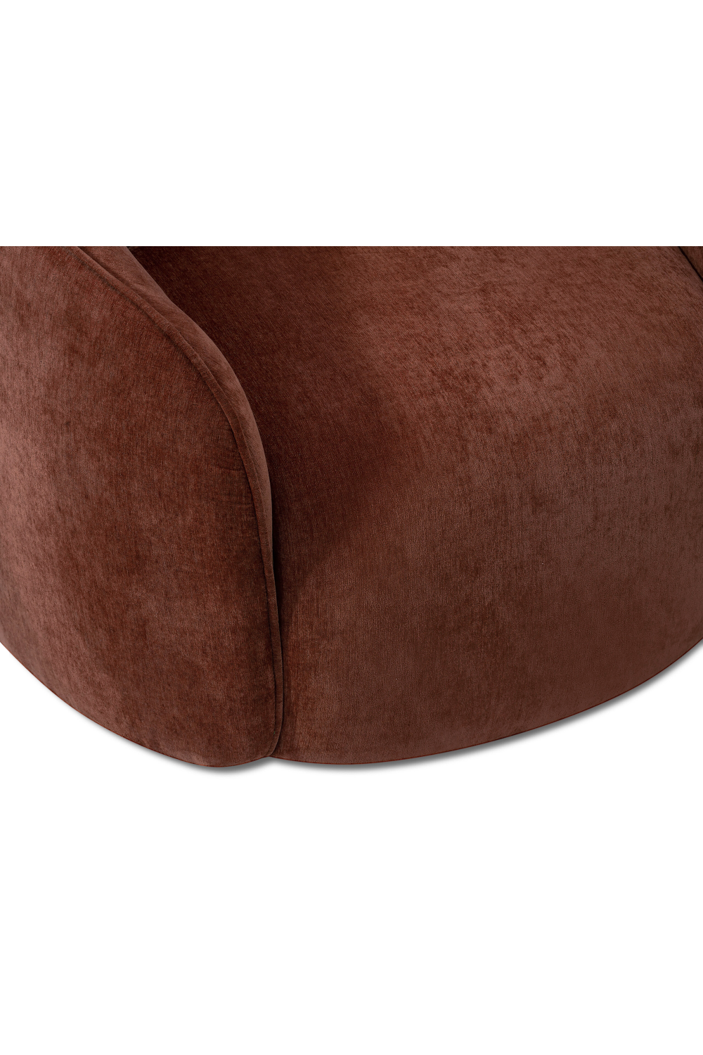 Rust Rounded Occasional Chair | Liang & Eimil Polta | Oroa.com