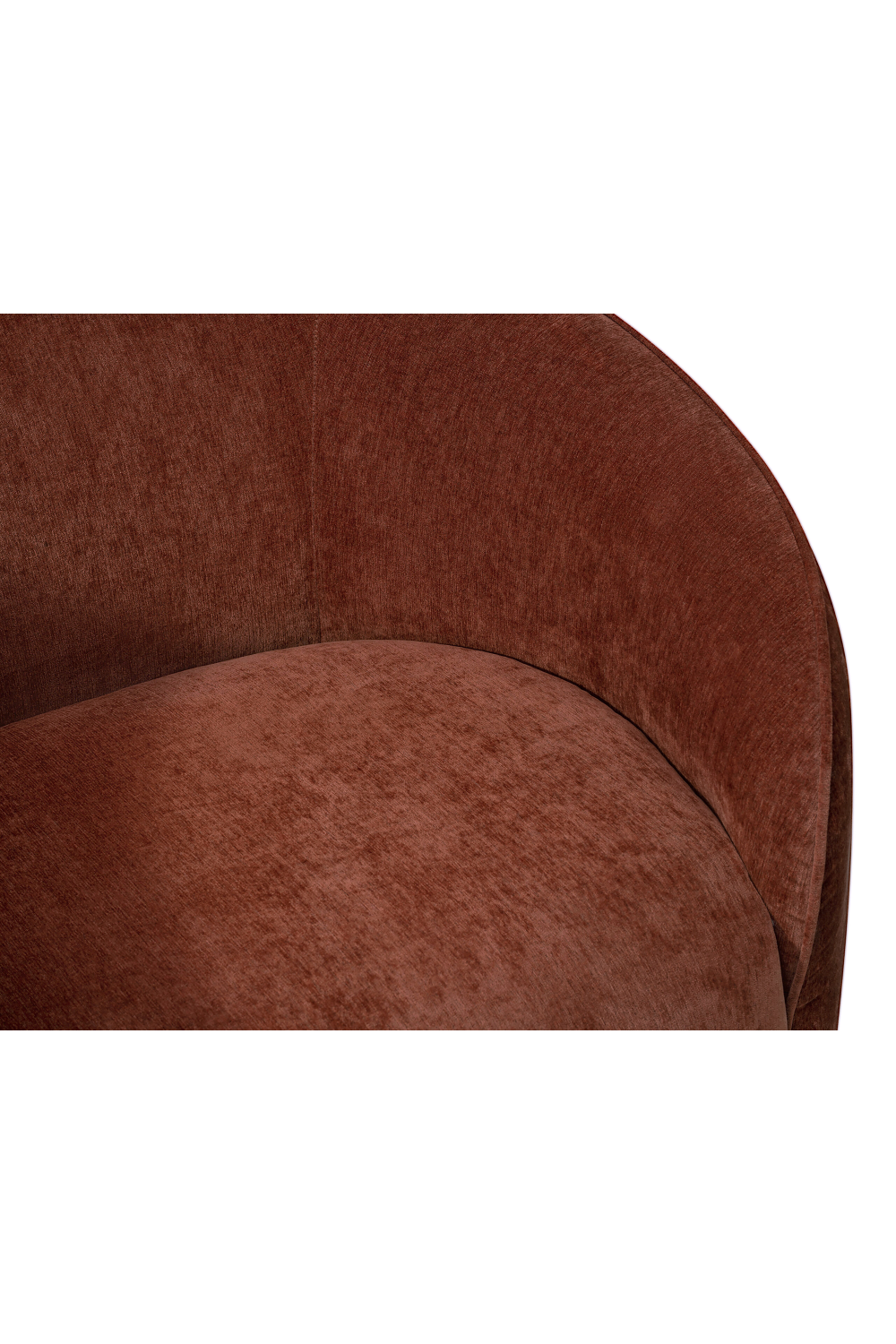 Rust Rounded Occasional Chair | Liang & Eimil Polta | Oroa.com