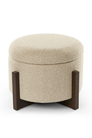 Round Upholstered Storage Ottoman | Liang & Eimil Asti | Oroa.com